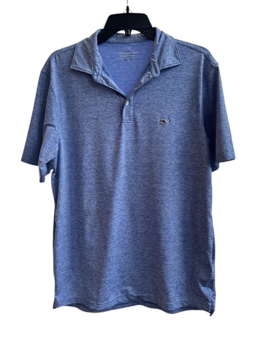 Vineyard Vines Bradley Sankaty Polo Blue and White Polo Size M